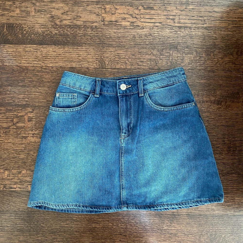 Basic Jean Skirt